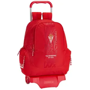 Safta Sporting Gijon Corporate 23.4l Rucksack Mit Rollen One Size