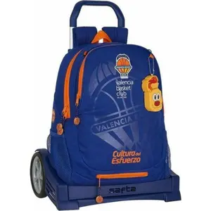 Safta Valencia Basket Evolution Rucksack Mit Rollen 22.5l One Size