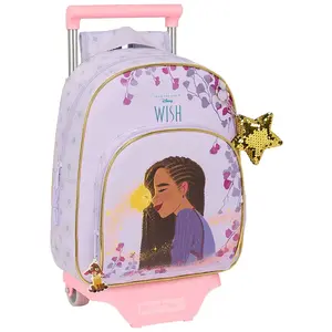 Trolleytasche Mädchen Safta Disney Wish Lila 33x14x42 cm