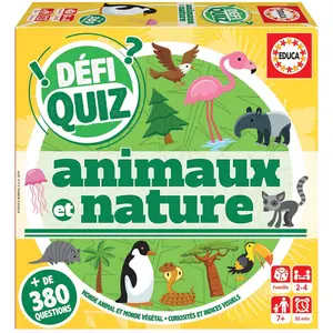 Educa - Defi Quiz   Tiere und Natur. Lernspiel für Kinder, empfohlen a...