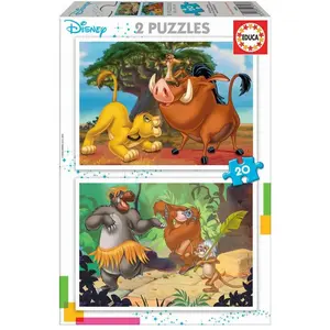 Educa Disney Tiere Puzzle (40 Teile)