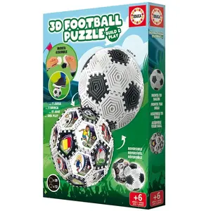 3D-Puzzle Educa Balón Fútbol 18x31x5 cm