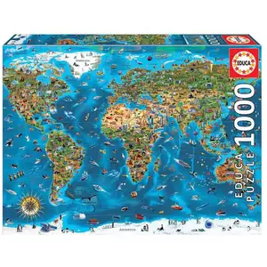 Puzzle mit 1000 Teilen Educa Maravillas Mundo 27x37x8 cm günstig