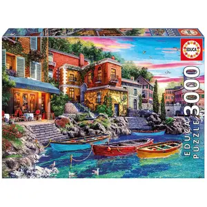 3000 Teile Puzzle Educa Puesta Sol Como 32x46x5 cm günstig