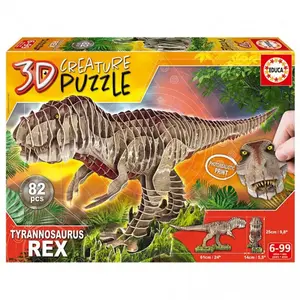 Puzzle 3D Educa T-Rex 27x37x5,5 cm