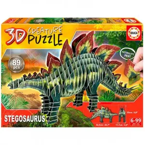 Puzzle 3D Educa Stegosaurus 27x37x5,5 cm