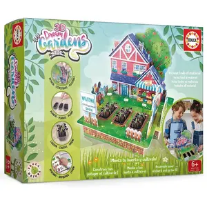 Gartenwerkzeugset Educa 3D Dream Garden Orchard 27x37x8 cm