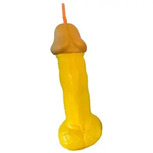 Diablo Picante Vaso Pene PlãStico Amarillo günstig