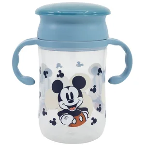 THERMOBABY Disney Mickey Mouse Trinkflasche Trinklernbecher 395 ml   3... günstig