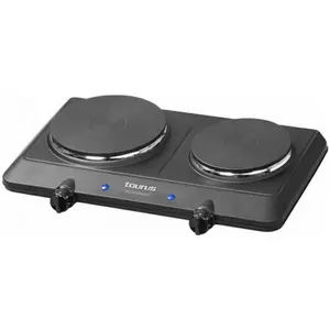Taurus Electric Cooker Double 2250W, Kochplatte, Schwarz günstig