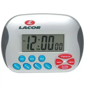Elektronische Uhr mit Alarm Lacor TU