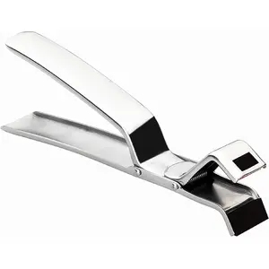 Edelstahlklammer für Gastronomiebehälter mit Silikon Lacor 19x3x6 cm