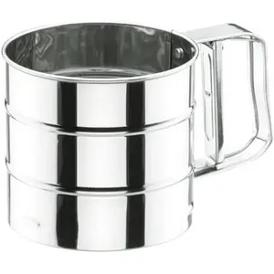 Sieb aus Edelstahl Lacor 500 g 12,5x12,5x10,8 cm