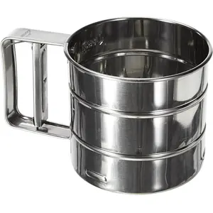 Sieb aus Edelstahl 18% cr Lacor 10,5x10,5x9,5 cm