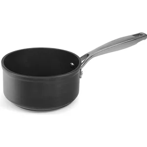Lacor Anodized Stieltopf, gerade, eloxiertes Aluminium 18 Cm