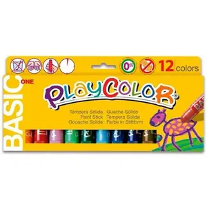Instant Fester Temperastift In Playcolor Schulbox Mit 12 Stück