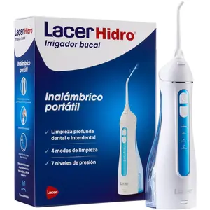 Lacer, Munddusche, HIDRO Kabellose tragbare Munddusche mit schneller und effektiver Interdentalreinigung 4 Cleanin