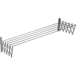 Sauvic 150 Cm Ausziehbare Wäscheleine Aus Aluminium günstig