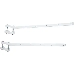 Sauvic 89410 - Wäscheständer für Geländer, weiß, anpassungsfähiger 66 cm. günstig