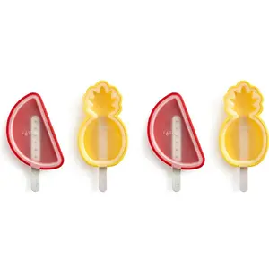 Lékué Ice Cream, Eisformen, Mehrfarbig, Rot, Gelb günstig