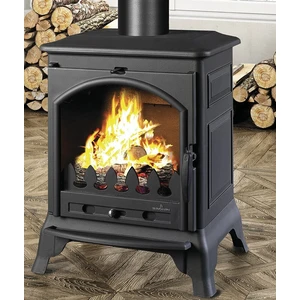 BRONPI Kaminofen ORDESA 9 kW, Guss, Holz & Kohle, zweistufige Verbrenn... günstig