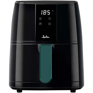 JATA JEFR1226, Heißluftfritteuse, 4 l, 200 °C, 60 min, Einzelbild, Schwarz