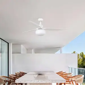 Deckenventilator mit Licht Outwood, weiß, DC, leise, Ø150cm günstig