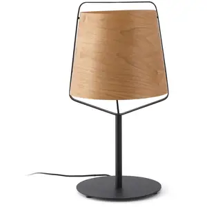 Faro 29846, Schwarz, Stahl, Holz, Schlafzimmer, IP20, II, E27 günstig