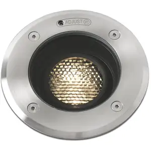 LED-Einbauleuchte Geiser, seewasserfest, 13cm, 38°