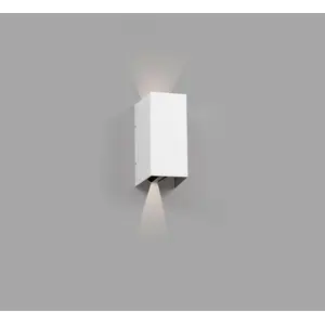 Faro 70267, Wandbeleuchtung für den Außenbereich, Weiß, Aluminium, IP5...
