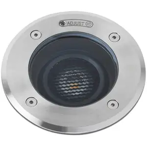 LED-Einbauleuchte Geiser, seewasserfest, 18cm, 10°