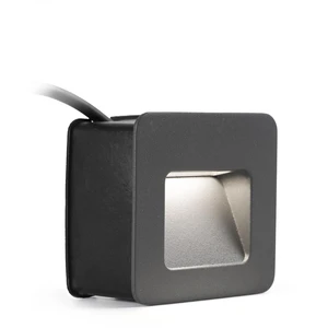 Faro 70398, Außen-Bodenbeleuchtung, Dunkles Grau, Aluminium, IP44, II,...
