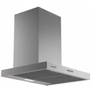 Konventioneller Rauchfang Cata S PLUS 7010 X 70 cm Silberfarben