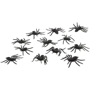 Atosa Halloween Schwarzes Paket Spinne 12 Einheiten günstig