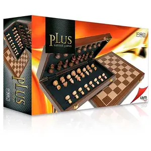 Cayro Faltbares Marketerie-schach Plus Brettspiel