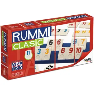 Cayro Rummikub Klassisches Brettspiel Mehrfarbig Mehrfarbig One Size