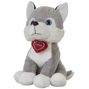Creaciones Llopis Husky Herz Teddy 48 Cm