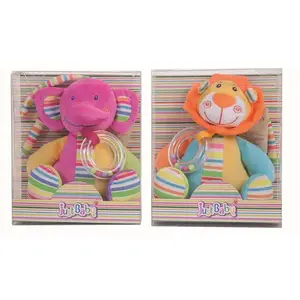 Creaciones Llopis Elefant Und Löwe Rassel 25 Cm