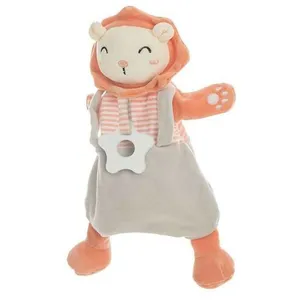 Plüschmarionette Beißring Rassel Löwe 35 cm