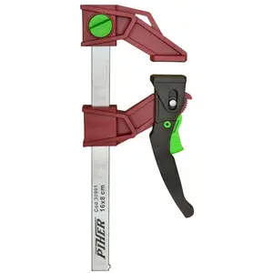 Piher, Schraubstock + Zwinge, Schnellbefestigungsklemme aus PAL-Kunststoff, 16 cm x 8, max. 120 kg (160 mm) günstig