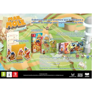 Nintendo Games Switch Mail Mole Collector's Edition