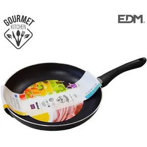 Edm Basic Line 30 Cm Antihaft-pfanne Schwarz Schwarz One Size