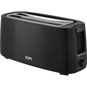 Edm Toaster 1400w Schwarz One Size / EU Plug 220V Schwarz One Size