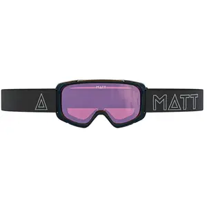 Skibrille Kind MATT Quark Schwarz TU
