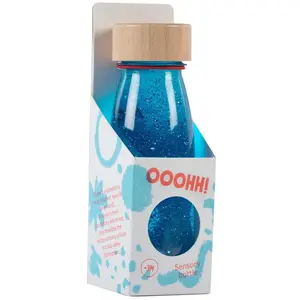 Petit Monkey Sensorikflasche Float Blau