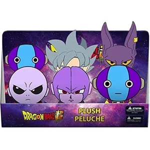 Dragon Ball Box mit 6 Plüschfiguren | Figuren von Son Goku, Zeno, Beer...