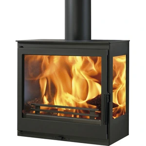 Kaminofen Panadero Onix Wall Stahl schwarz 7,8 kW günstig