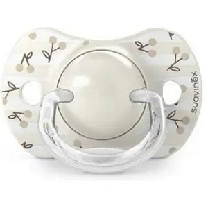 Suavinex, Nuggi, 2x Schnuller Symmetrisch Birdies SX Pro 0/6m beige (2x, 0 - 6 Monate) günstig