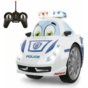 Chicos Dual Police Ferngesteuertes Auto Weiß Weiß One Size