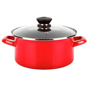 FAGOR Optimax Rot emaillierte Stahlkasserolle (Ø 26 x 14 cm) günstig
